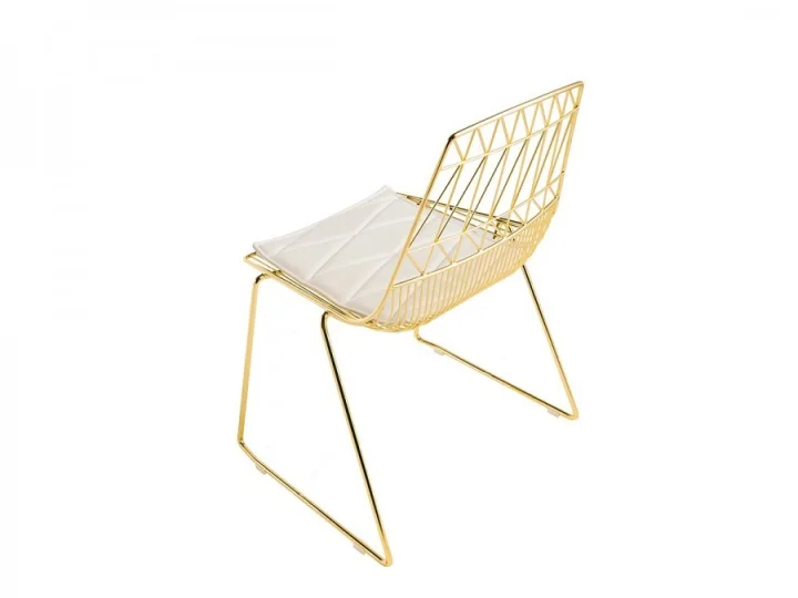 Cleo Gold   White Cushion .jpeg