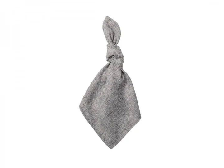 Linen Nakpkin Knot   Dark Grey.jpeg