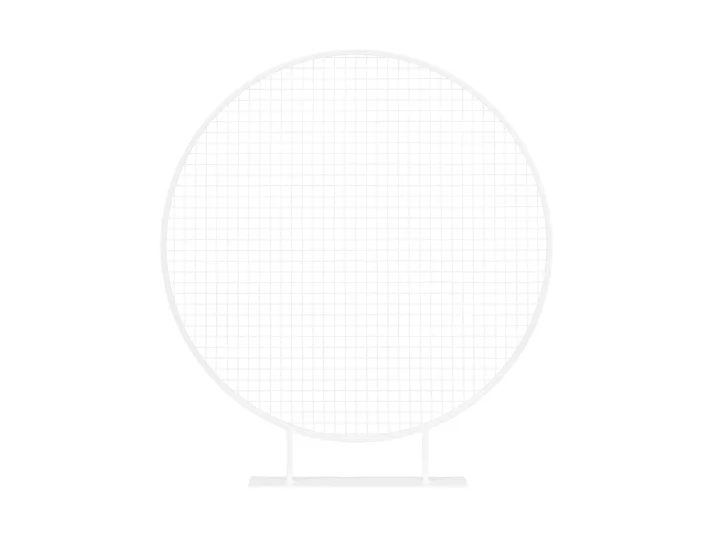 1.8m Round White Mesh Wall.jpg