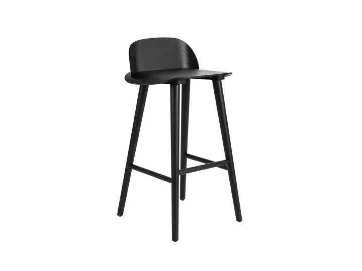 Camilla High Stool   Black   Angled .jpg
