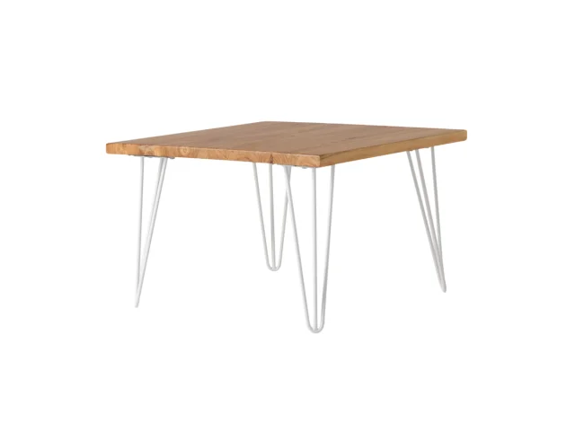 Hairpin Coffee Table Oak Low   White Legs.jpg