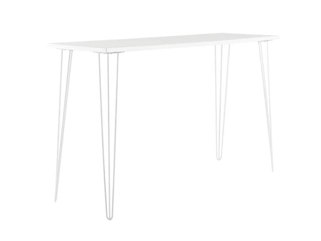 Hairpin High Bar Rectangle   White  White Legs.jpg