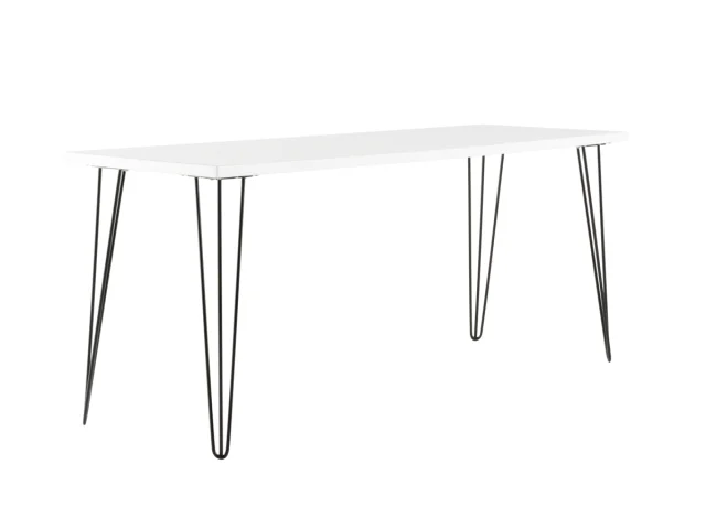 Hairpin Rectangle Cafe Table  White   Black Legs.jpg