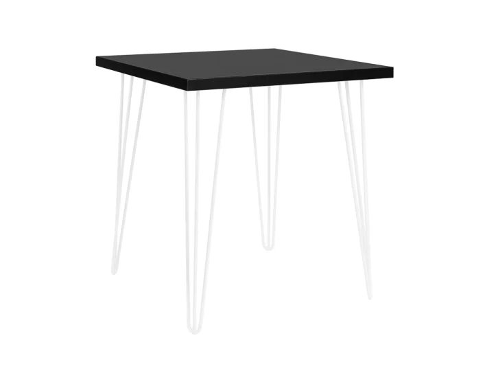 Hairpin Square Cafe Table Black   White Legs.jpg