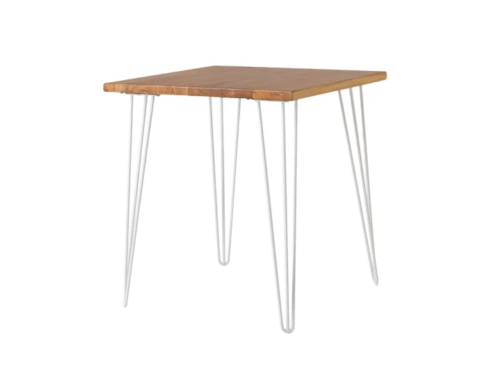 Hairpin Square Cafe Table Oak   White Legs.jpg