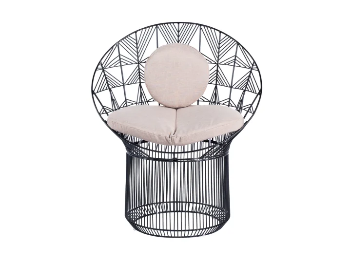 Jagger Chair Black   Beige Cushion.jpg