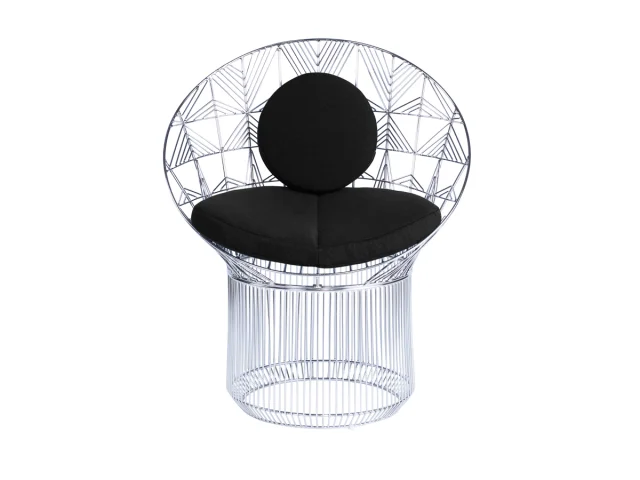 Jagger Chrome Chair   Black Cushion.jpg