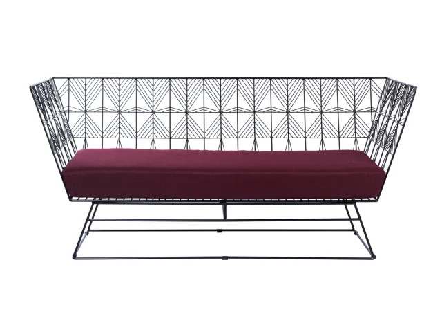 Jagger Lounge Black Base   Maroon Cushion.jpg