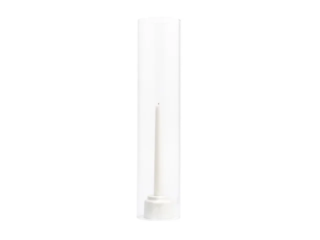 Large Glass Cylinder Candle Holder .jpg