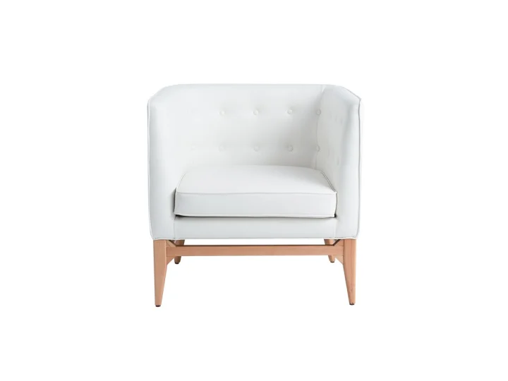 Lola Armchair Front  White.jpg
