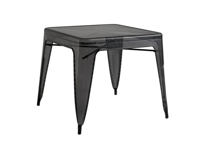 Mesh Tolix Table   Black .jpg
