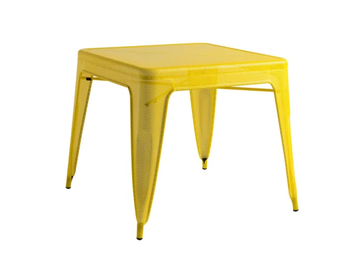 Mesh Tolix Table   Yellow .jpg