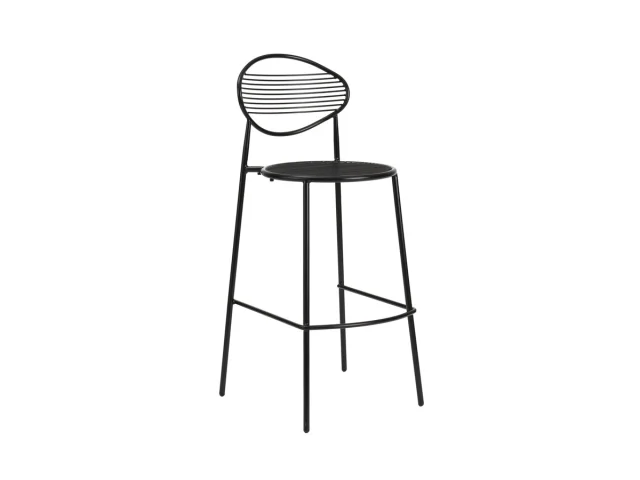 Neo High Stool   Black .jpg