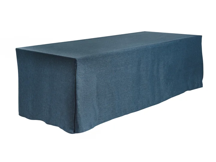 Premium Weave Straight Tablecloth   Ocean Blue.jpg