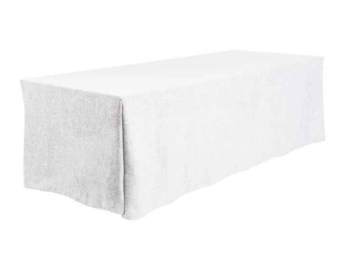Premium Weave Straight Tablecloth   White.png