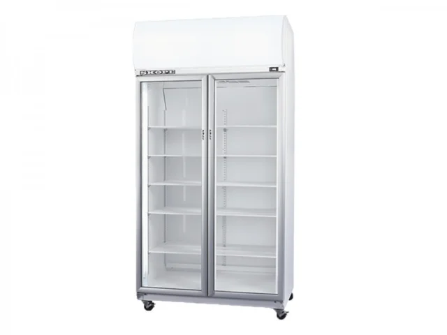 Standard Double Door Fridge   White .jpeg