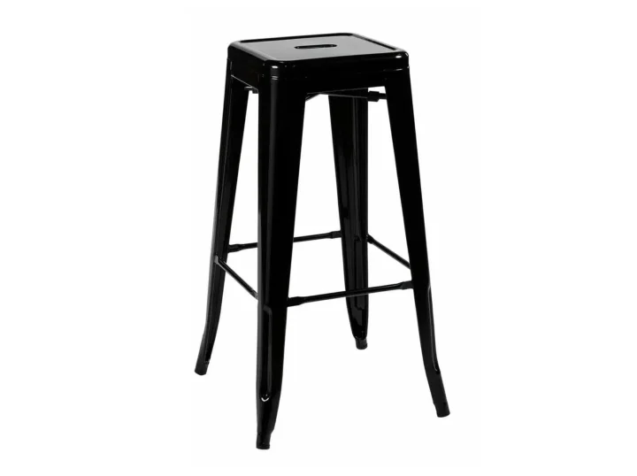 Tolix Solid Stool   Black.png