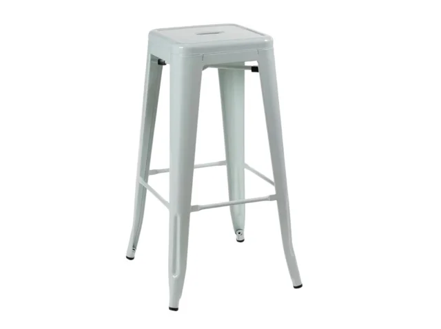 Tolix Solid Stool   White .png