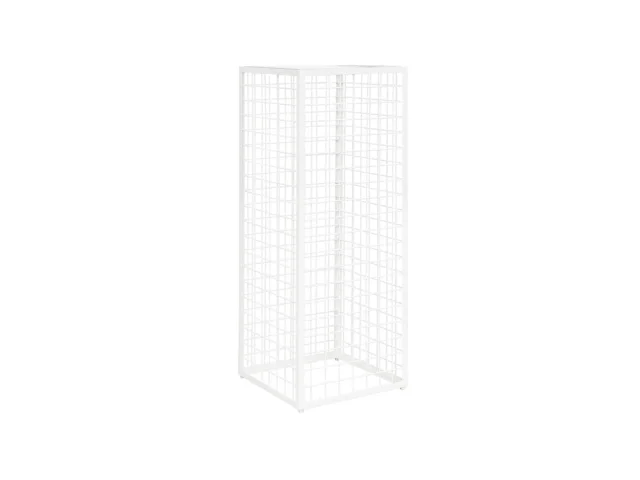 White Mesh Plinth Medium.jpg