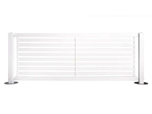 White Slat Fence 3m .jpg