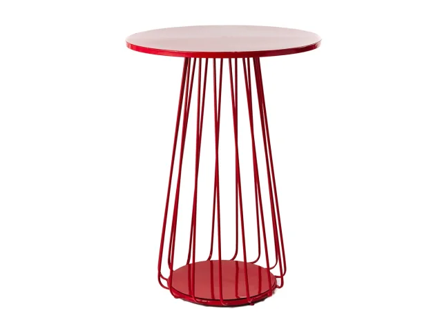 Wire High Bar   Red .jpg