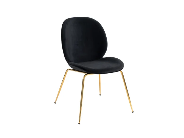 Zara Chair Black (gold Legs) .jpg