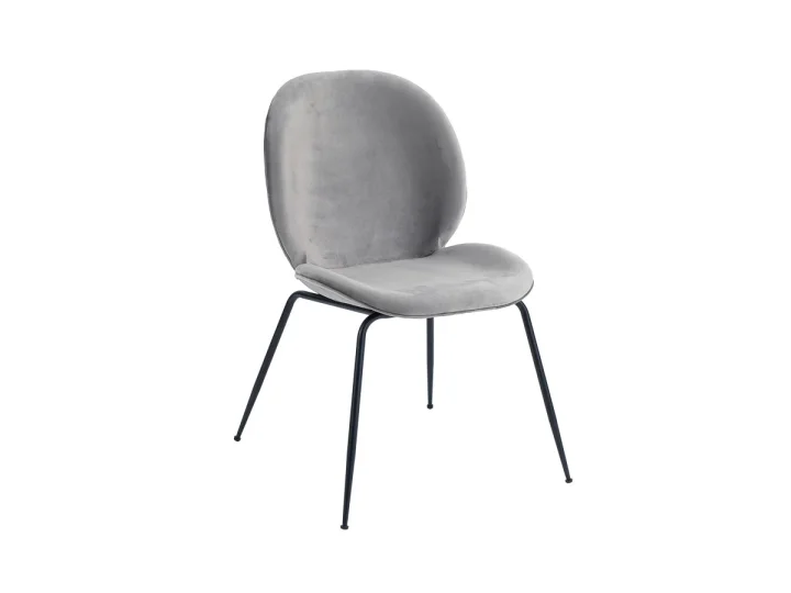 Zara Chair Grey ( Black Legs) .jpg