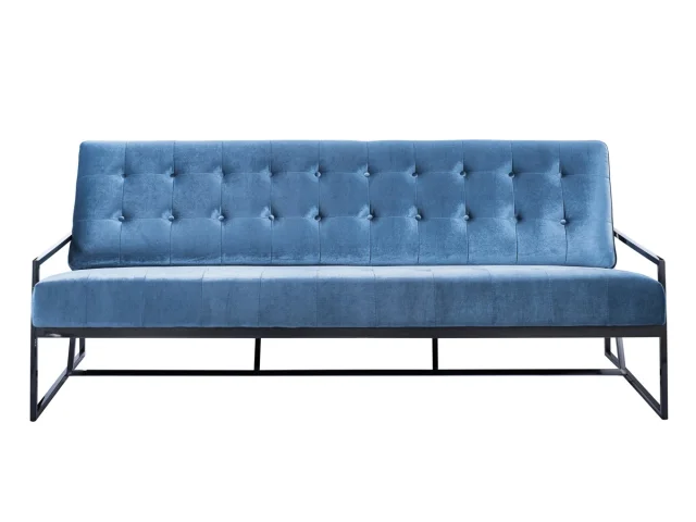 Zara Lounge Black Base  Blue Cushion.jpg