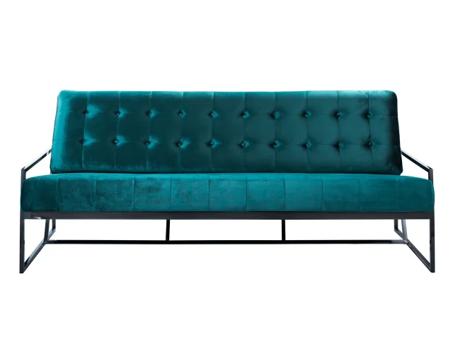 Zara Lounge Black Base  Emerald Cushion.jpg