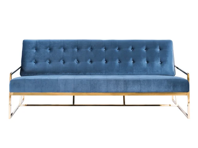 Zara Lounge Gold Base   Blue Cushion.jpg