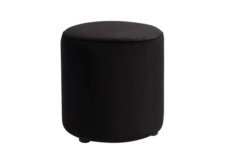 Zara Velvet Ottomon   Black.jpg