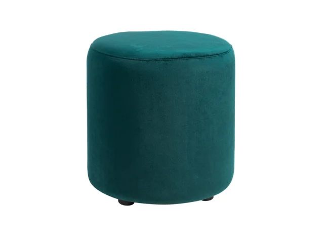 Zara Velvet Ottomon   Emerald .jpg