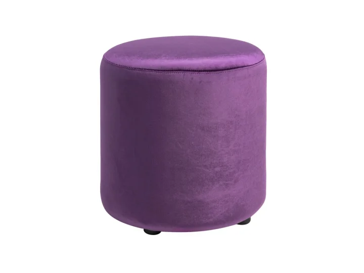 Zara Velvet Ottomon   Purple .jpg