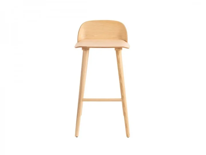Wooden High Stool Natural   Front.jpeg