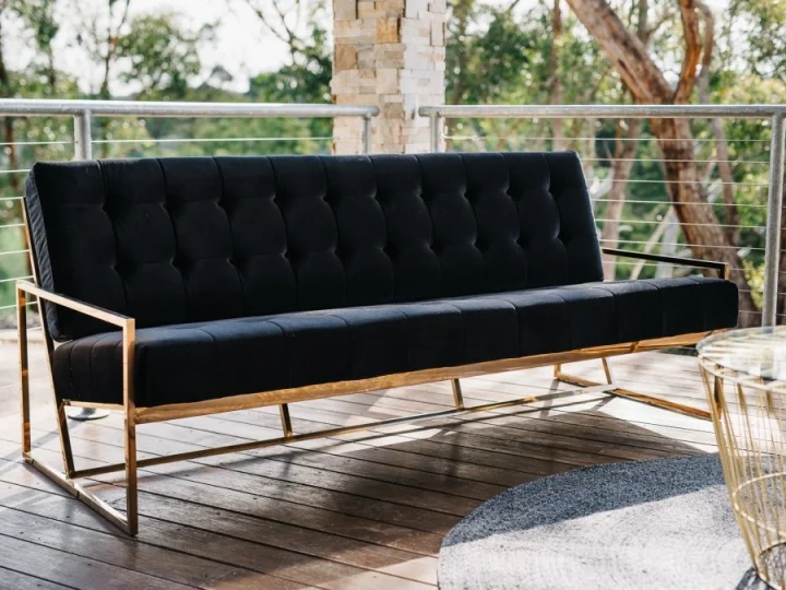 Zara Gold Lounge Black Cushion .jpeg